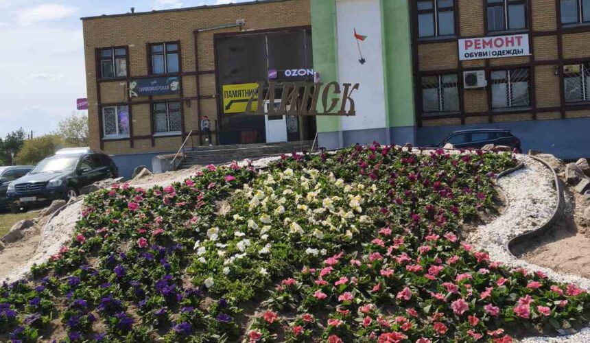 Пинский район расцвел к майским праздникам: более 2000 цветов для любимых жителей!